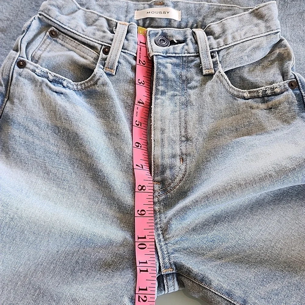 Moussy MVS Flare High Rise Flare Jeans Size 24